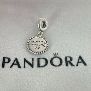 Pandora Johnson City Exclusive Dangle Charm Mountain Scene And Johnson City TN"